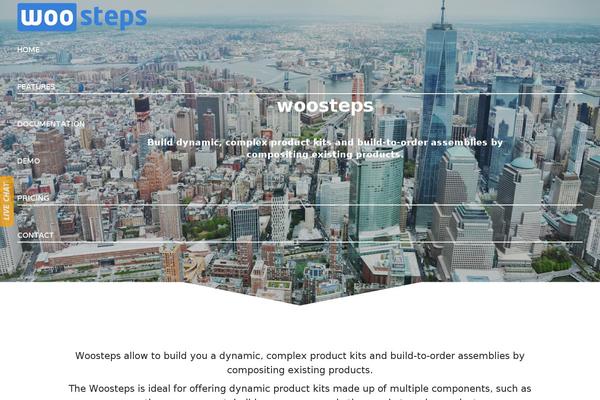 woosteps.com site used Woosteps