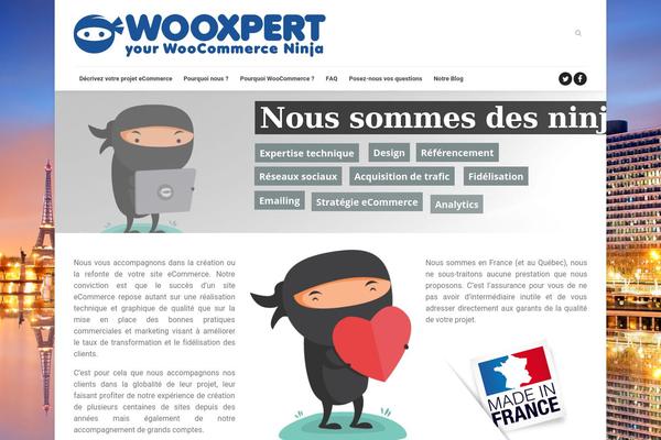 wooxpert.com site used Sparkling