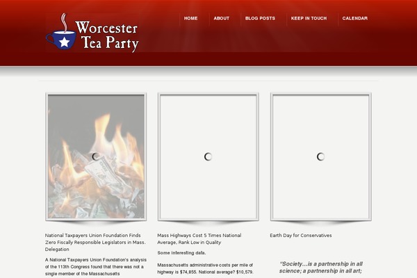 worcesterteaparty.com site used Karma