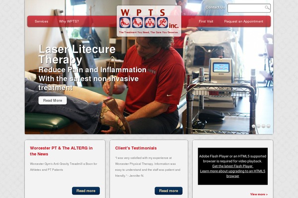 Site using cformsII - contact form plugin