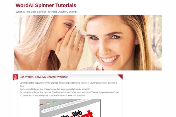 wordaitutorials.com site used BlogoLife