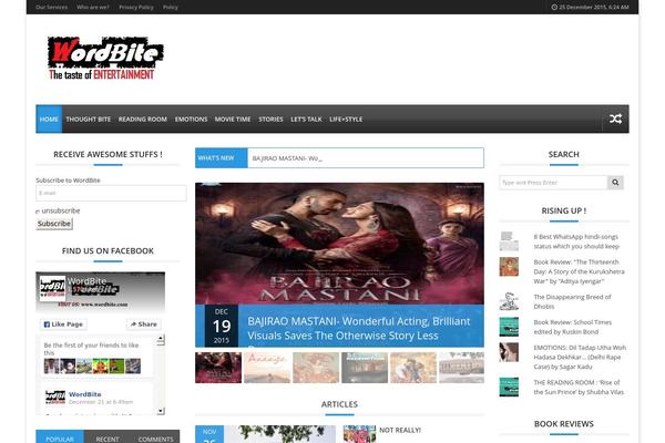 Site using Advanced Post Pagination plugin