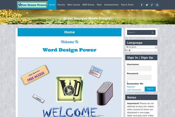 MW Small theme site design template sample