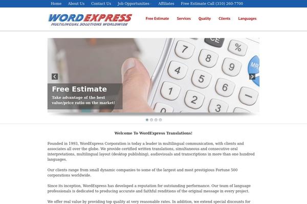 Simplicity theme site design template sample