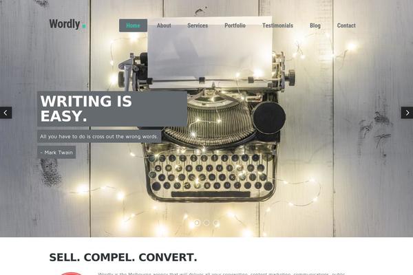 Mindfulness theme site design template sample