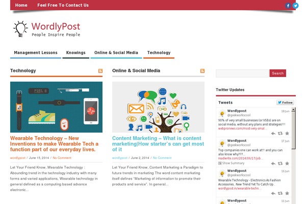 dw-magz theme websites examples