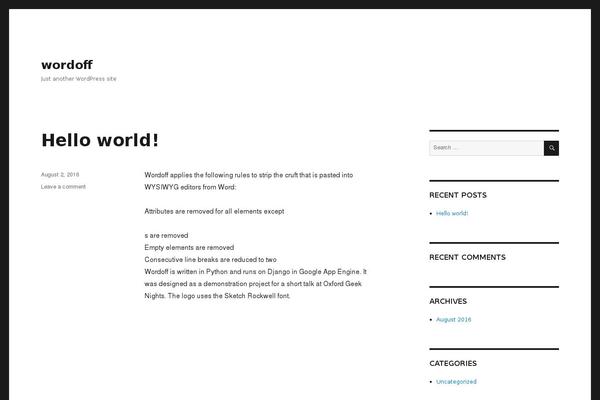 Site using Delete All Comments of wordpress plugin