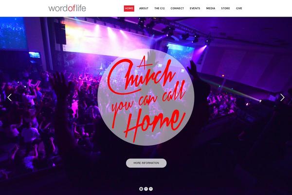Presence theme site design template sample