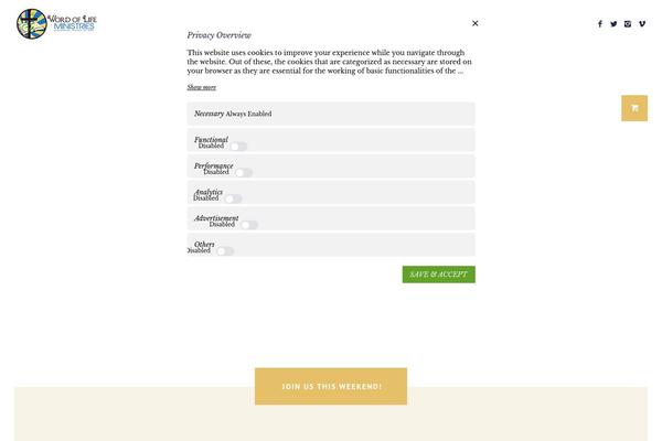 Salvation theme site design template sample