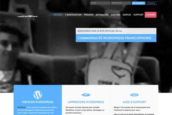 wpfr theme websites examples