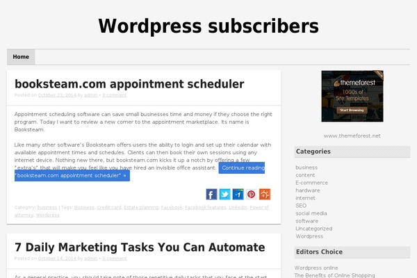Rundown theme site design template sample