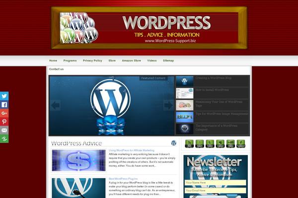 Sg1 theme site design template sample
