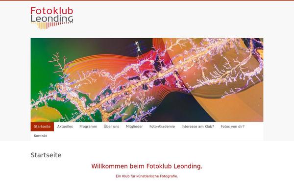 Accelerate theme site design template sample