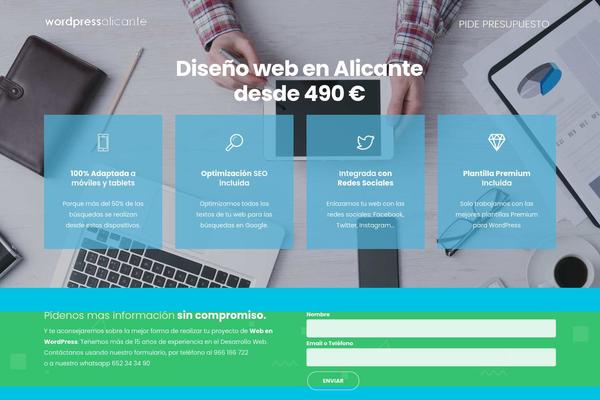 Easyweb theme site design template sample