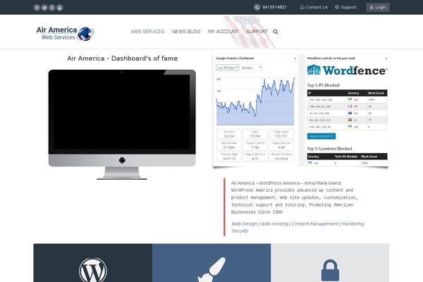 wordpressamerica.com site used Whmcs