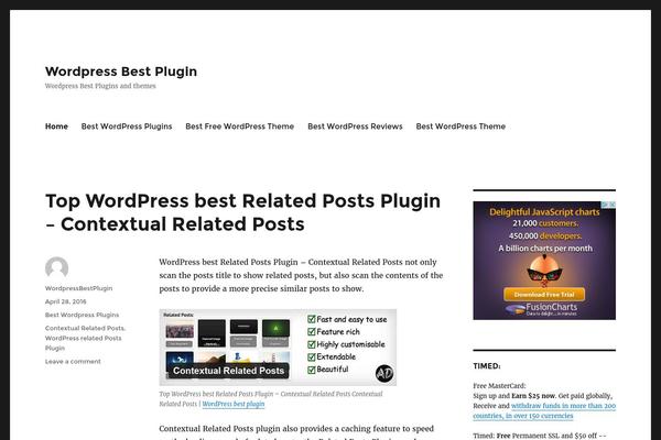 Twenty Twelve theme site design template sample