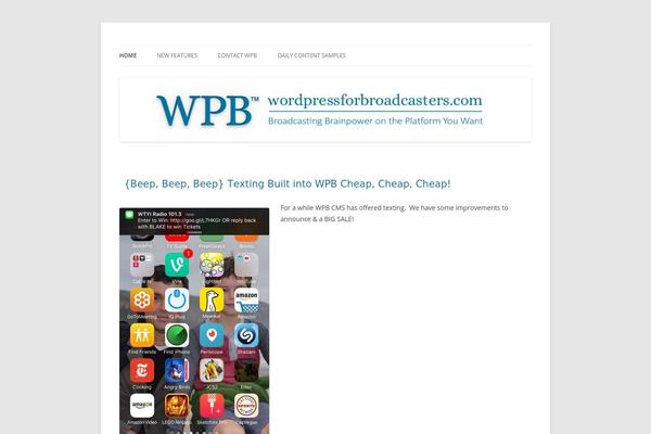 Site using Advertise plugin