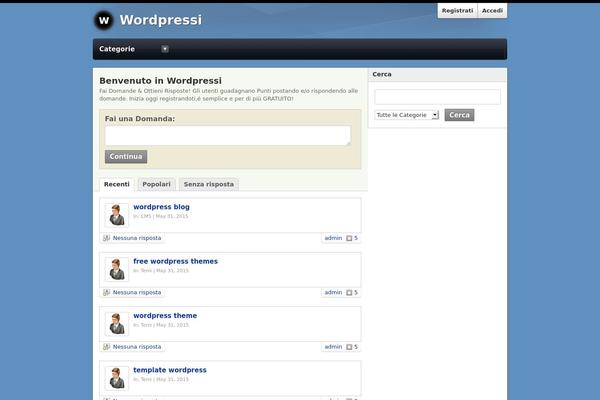 wordpressi.com site used Robust-qa
