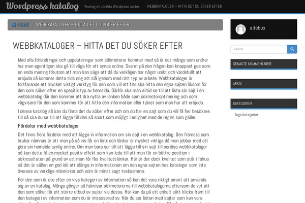 Flatty theme site design template sample