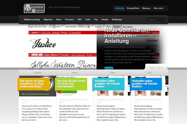 TheSource theme site design template sample
