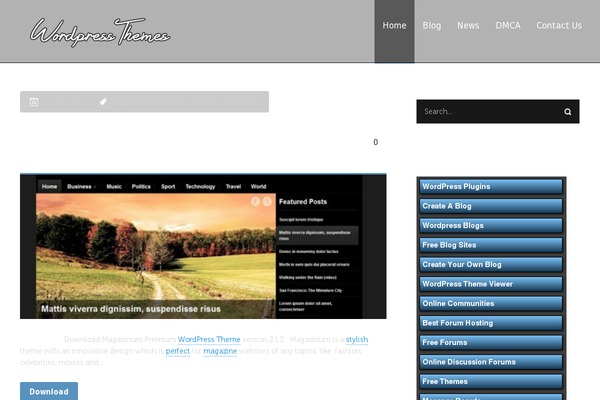 WordPressThemes theme websites examples