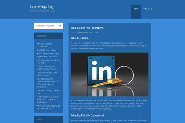 Kingdom theme site design template sample