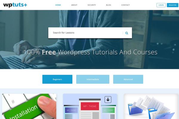 Site using WP Post Navigation plugin