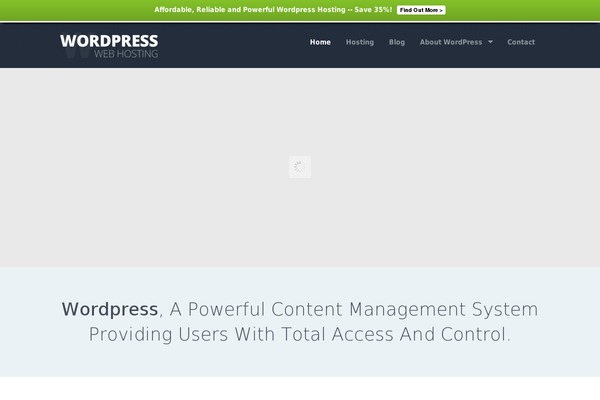 Breathe theme site design template sample