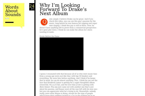 Esquire theme site design template sample