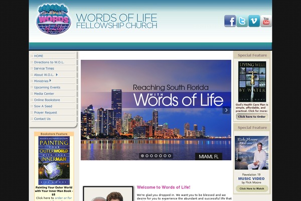 For The Cause theme site design template sample