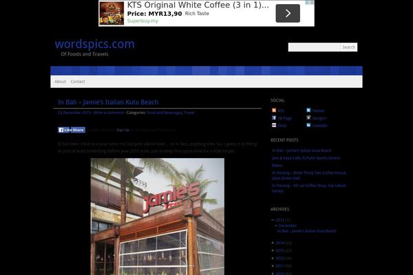 picochic theme site design template sample