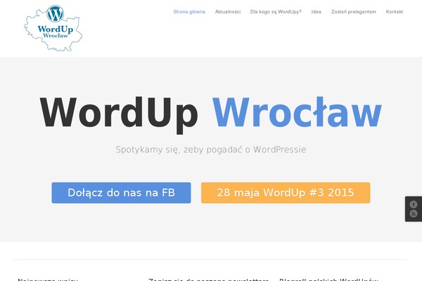 Meet GavernWP theme site design template sample