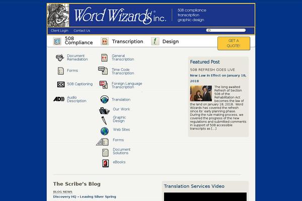 FoundationPress theme site design template sample