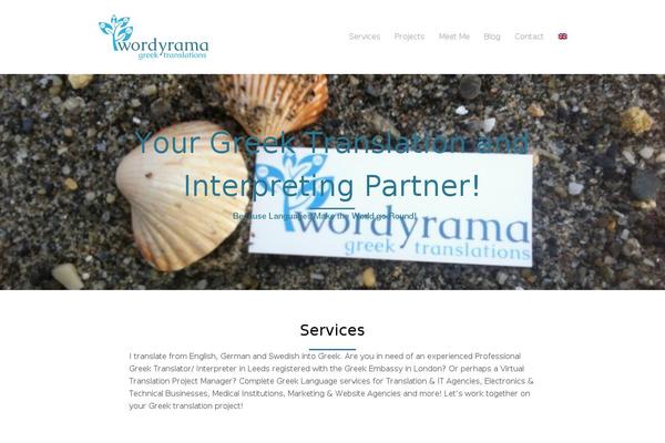 Bota theme site design template sample