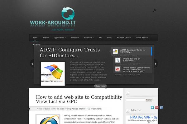 Polished theme site design template sample