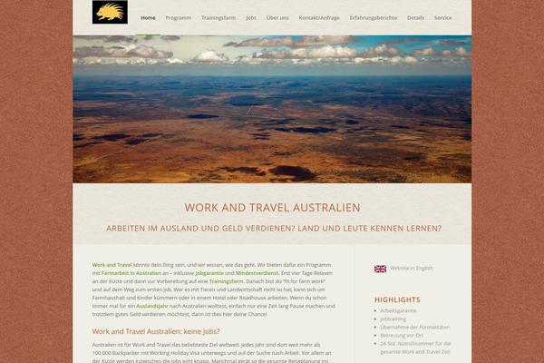 work-n-travel-australien.de site used Enfold