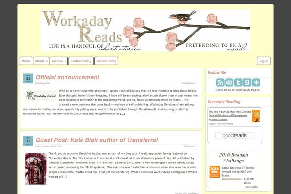 Site using Ultimate-book-blogger plugin