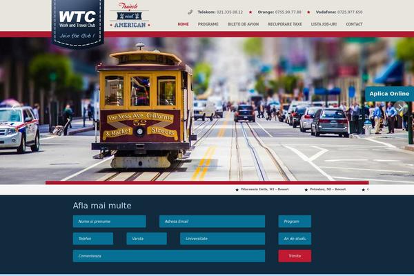 workandtravelclub.ro site used Wtc
