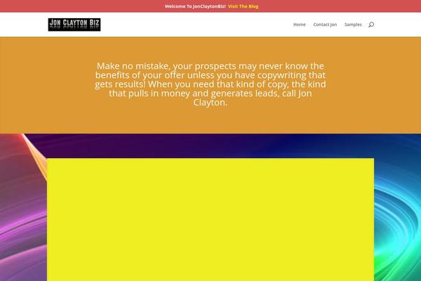 Fable theme site design template sample