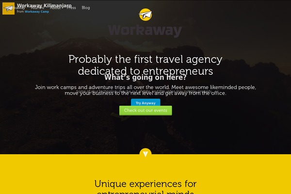 Specia theme site design template sample