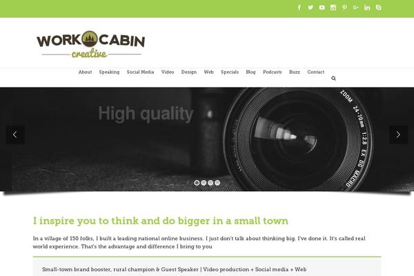 Avada theme site design template sample