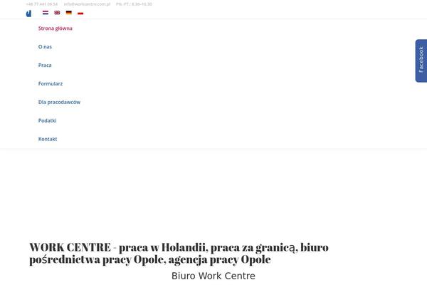 The7 theme site design template sample