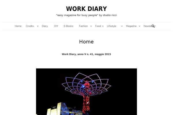 Graphy theme site design template sample