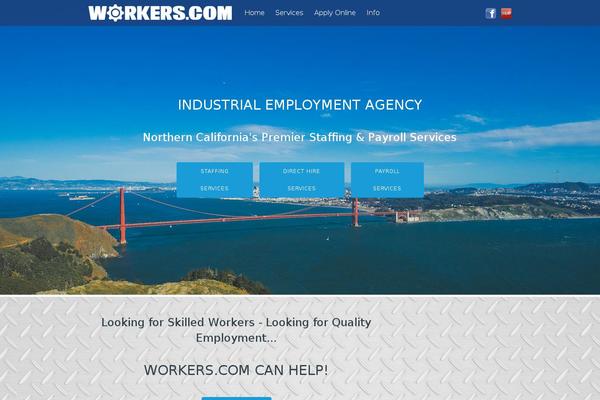 Tesseract theme site design template sample