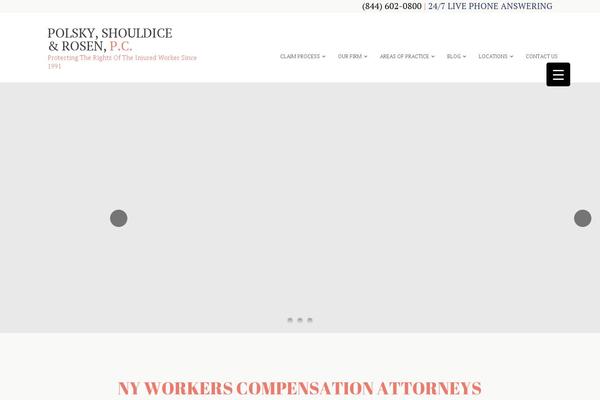 Site using Responsive Menu plugin