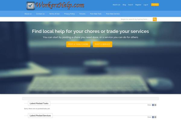 workershelp.com site used Taskerdev