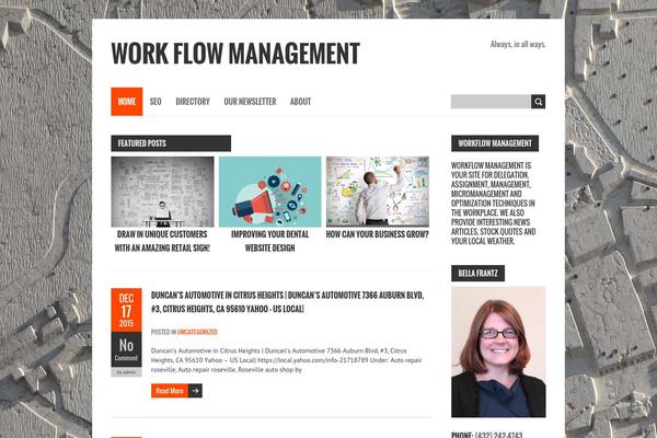 BoldR Lite theme site design template sample