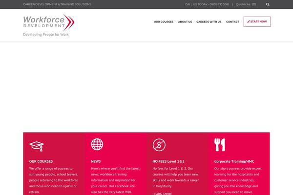 Site using Font Awesome 4 Menus plugin