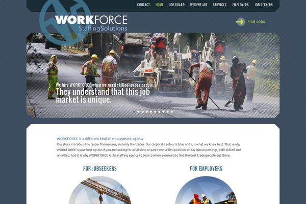 workforce.ca site used Workforce