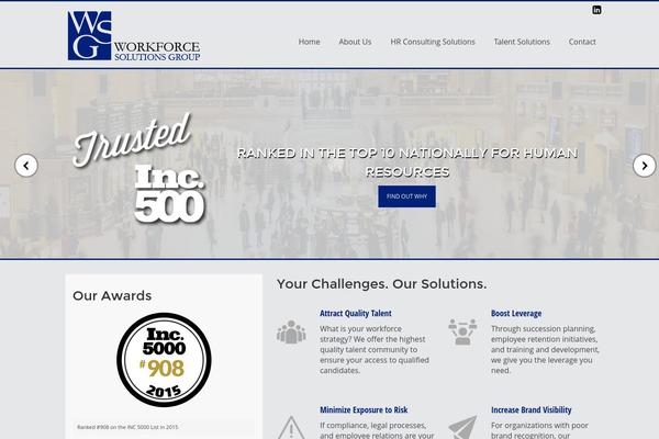 Virtue theme site design template sample